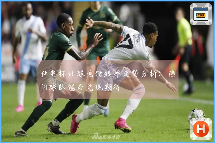 世界杯让球竞猜赔率走势分析：热门球队能否兑现期待