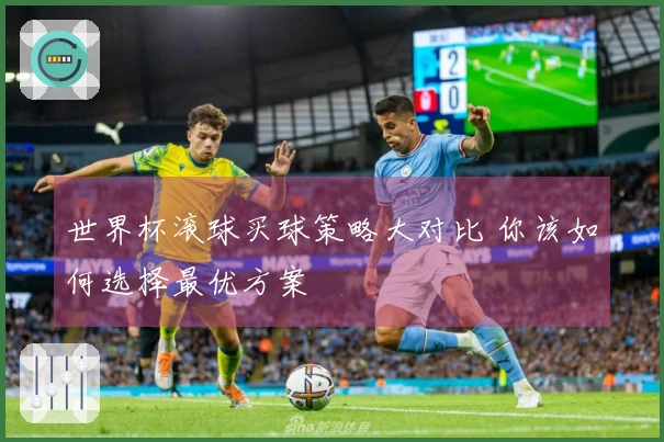 世界杯滚球买球策略大对比 你该如何选择最优方案
